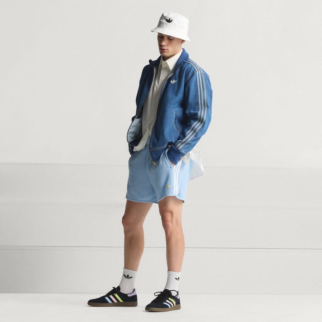 adidas Japan Handball Spezial HP3675 Unisex Originals Sneakers Core Black / Glow Blue / Off White
