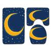 Star Bathroom Floor Mat Toilet Three-Piece Set