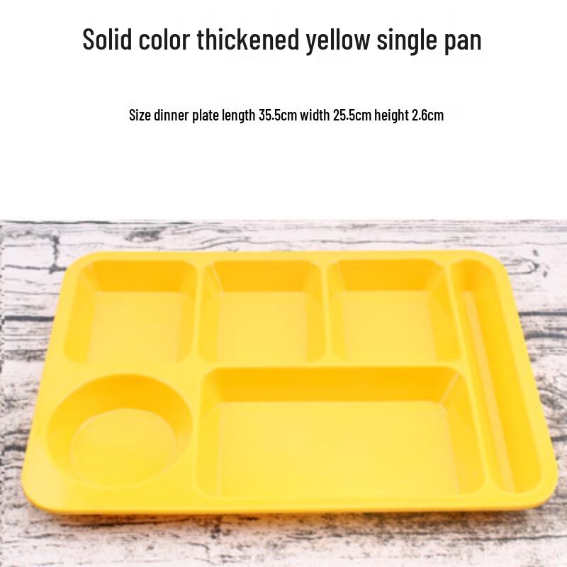 Divided Melamine Canteen Plate