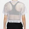 (WMNS) Air Jordan Sports Stylish Mesh Short Sleeve White Women's CZ1892-100