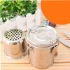 Stainless Steel Airtight Brush Washer Brush Holder Brush Cleaning Container  Watercolor