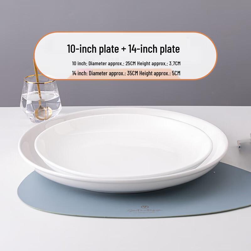 Yujia Keramik Runde Essteller