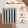 Multi-Position Desktop Storage Organizer with Lid Kitchen Display Holder Detachable for Hardware Parts Stationery Cutlery