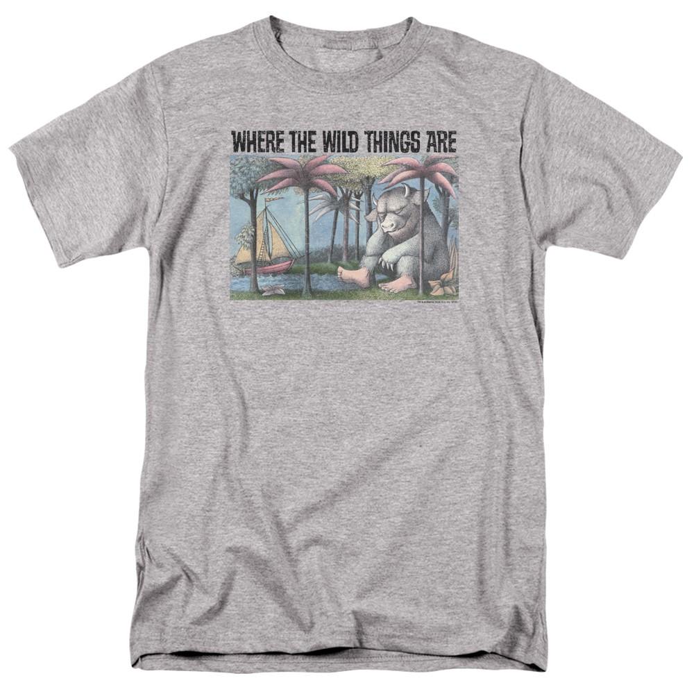 Where The Wild Things Are Cover Art Licensed Adult T-Shirt Unisex T-Shirt S