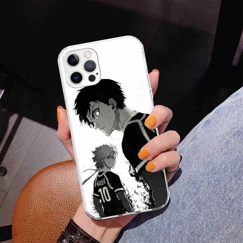 Blue Lock Isagi Yoichi Phnoe Case for Iphone 17 Air 16 16E 11 12 13 Mini 14 Plus 15 Pro Max 7 8 + SE 2020 Phone Cover Coque 17 A