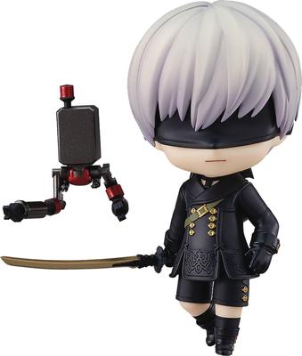 Nendoroid NieR Automata 9S 9 S Plastic Painted Movable Figure for Resale [Yorha No. Type] Non-scale