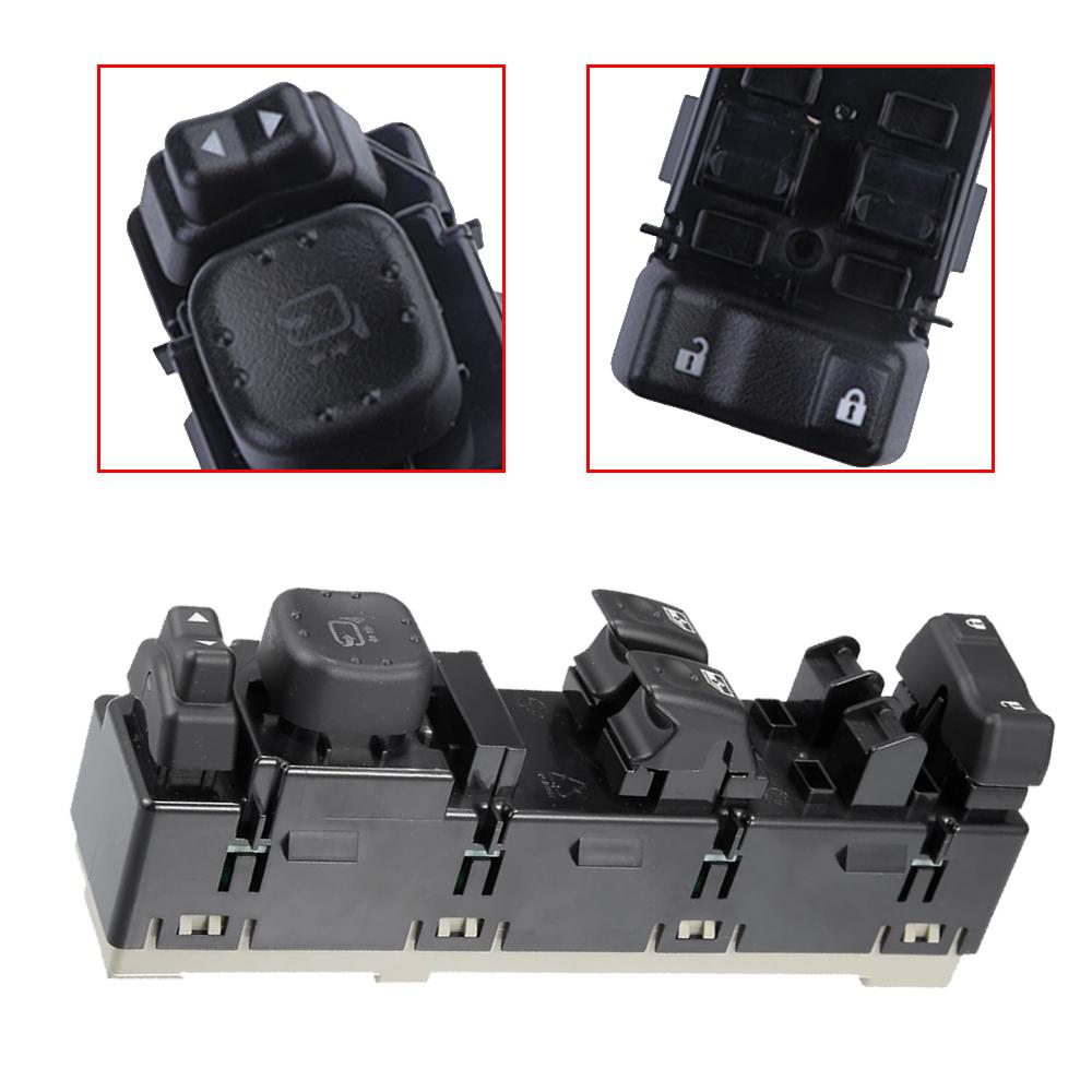 Front Left Car Window Switch 15883322 for 2003 2004 2005 2006 Chevy Silverado 3500 Car Accessories