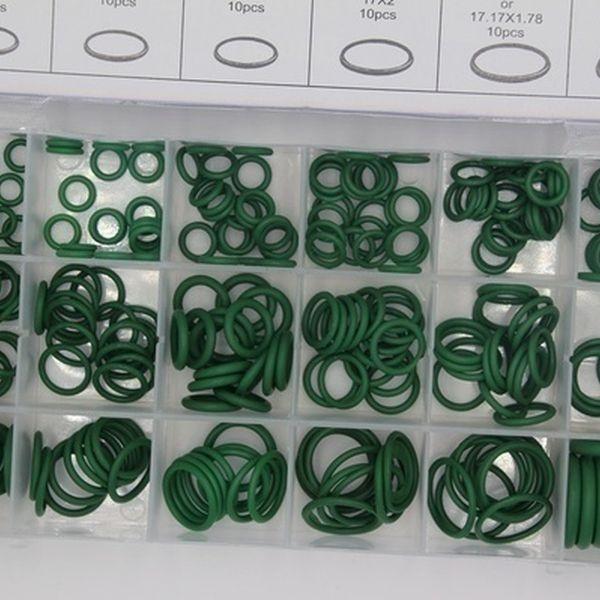 Nové 270 ks 18 velikostí Materiály pro kutily Rozmanité O kroužky Sada pryžových těsnění Sada těsnění Instalatérské práce v garáži Sada klimatizace