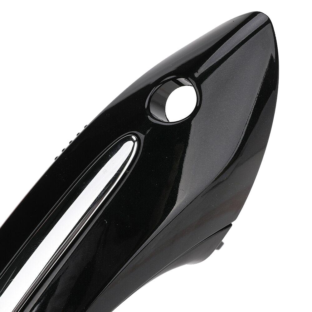 4X Black Outer Outside Exterior Comfort Access Door Handle Set For BMW 5 6 7 Series F07 F10 F11 F06 F12 F13 F01 F02 51217231931