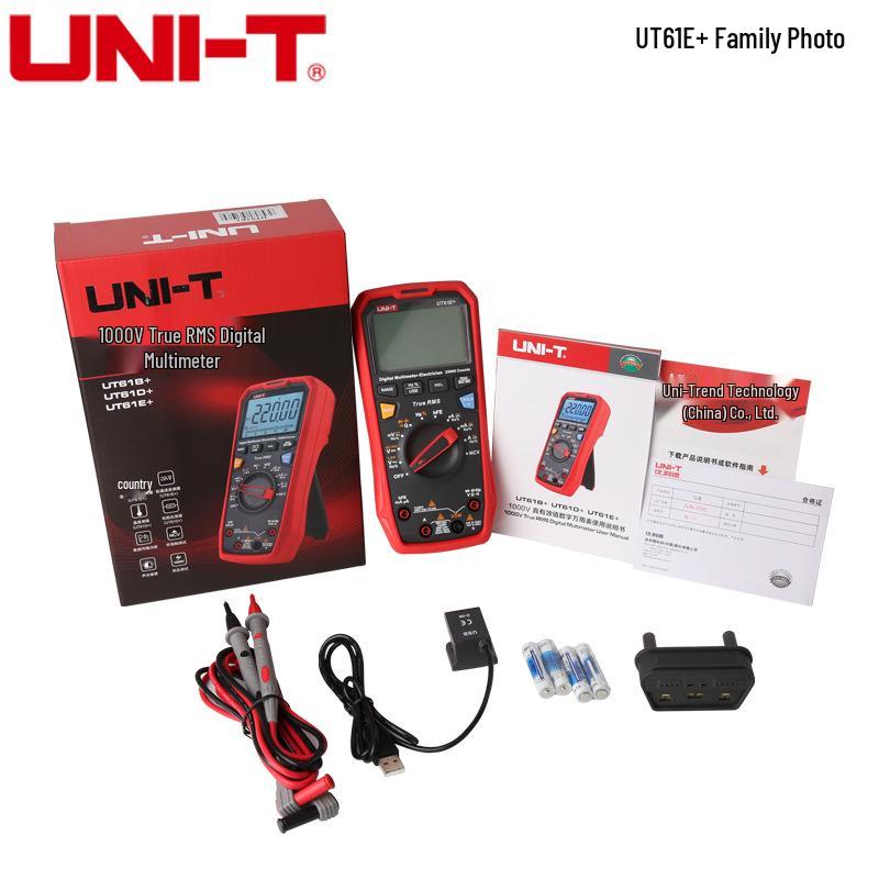 Uni-T UT61 Series Digital Multimeter with USB, Bluetooth, & Low-Pass Filter