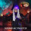 183 cm Life Size Halloween Animated Hanging Witch with Glowing LED Eyes & Body, Spooky Witch Scary Halloween Decorations, Battery Operated
