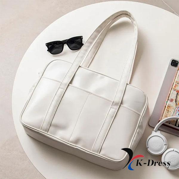 

Сумка на плече Bobo великого розміру (3 кольори) 37x28x9cm слонова кістка