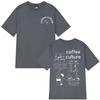 Funny Coffee Culture Fashion Print Graphic Tshirt Unisex Unisex Oneck Tees Summer Shortsleeved Cotton Loose Harajuku Tshirt