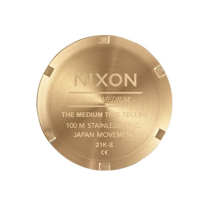 Montre - Nixon - Medium Time Teller - Acier inoxydable - 31 mm - Étanchéité 10 ATM