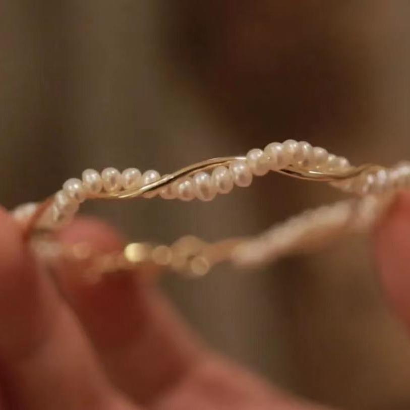 Recommended Jewelry: Pearl Magnetic Bracelet, New Autumn Model, Compact and Exquisite, Super Age-Reducing Pearl Bracelet