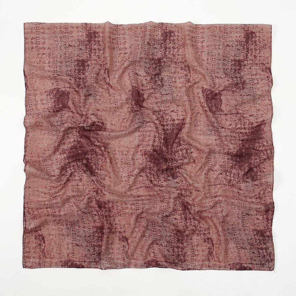 Fashion Printed Hijab for Women Color Blending Voile Scarf Muslim Soft Premium Shawl Breathable Headscarf Turban 180*90CM