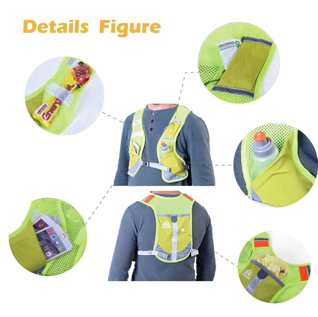 Azarxis Running Trail Running Hydration Trail Mountain for Men and Women Bag, Backpack, Backpack, Jogging, Running, Marathon, Climbing, Cycling,