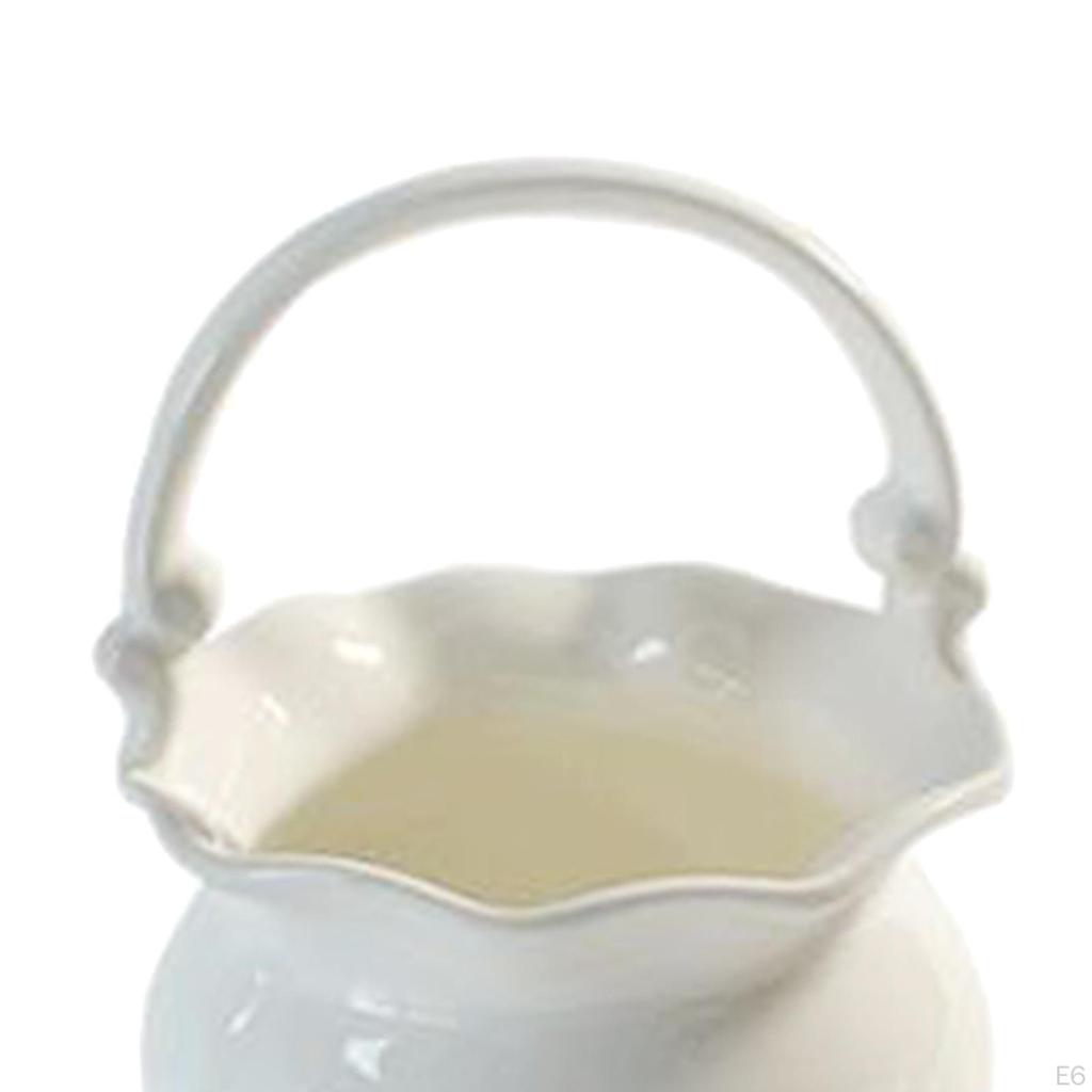 Ceramic Vase Flower Pot Decors Table Centerpiece Storage Jar Plants Planter Box for Room