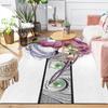 1Pc Floral Fantasy Sword Rug, Office Carpet Indoor Outdoor Doormat, Non-Slip, Comfortable, Living, Christmas Halloween,  Xmas Gift Es132