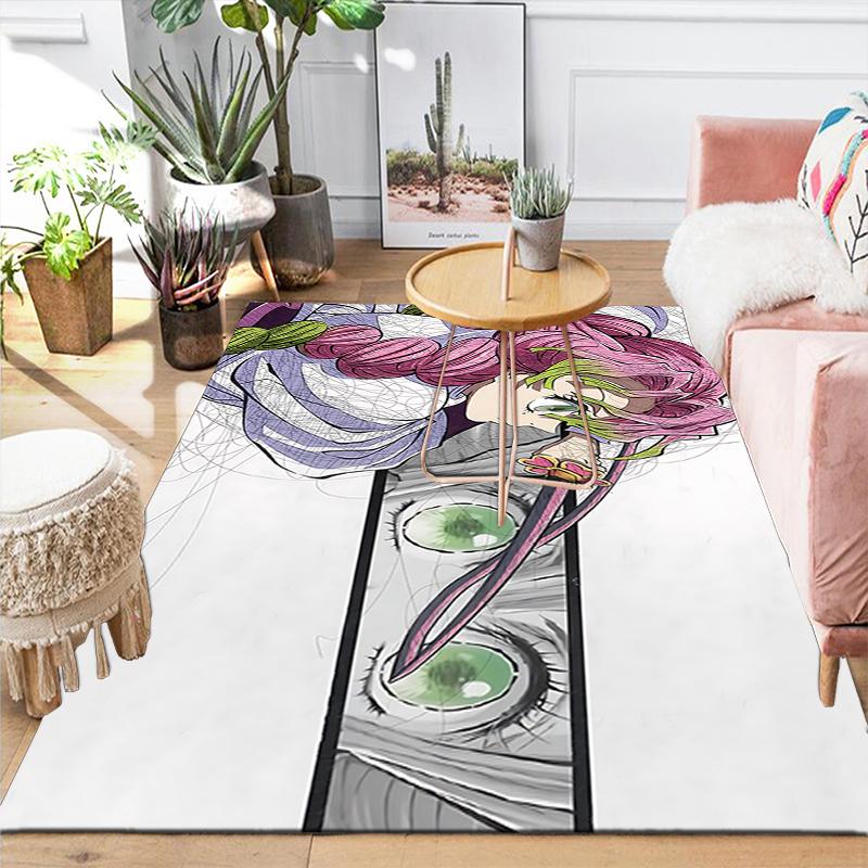 1Pc Floral Fantasy Sword Rug, Office Carpet Indoor Outdoor Doormat, Non-Slip, Comfortable, Living, Christmas Halloween, Xmas Gift Es132