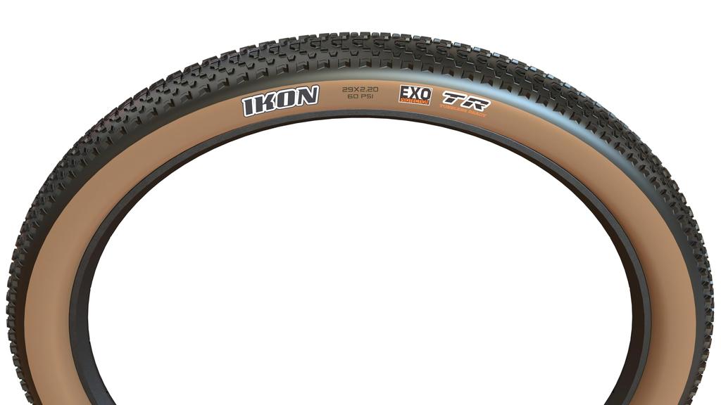 Maxxis, Ikon, Tire, 29x2.20, Folding, Tubeless Ready, 3C Maxx Speed, EXO, 60TPI, Tanwall.