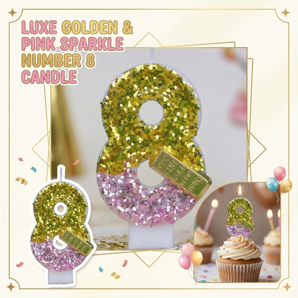 Fashion Cartoon Creative Birthday Candles Party Digital Candles