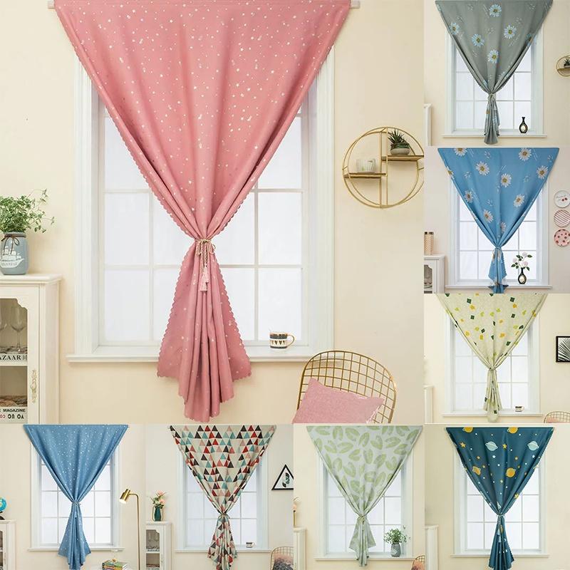 Rideau Velcro Fenêtre Auto-Adhésif Occultant Pour Décoration Maison Chambre Et Salon