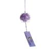 Floral Wind Chime Japanese Wind Chimes Decors For Home Decors Garden Art Enthusiasts Quality Rust Resistant Glass
