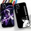1pc Anime A-Aizen SousukeS B-BLEACH Phone Case Silicone Soft For IPhone 16 15 14 13 12 11 X XR Plus Pro Max Plus