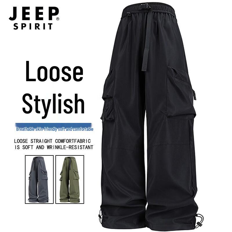 JEEP SPIRIT Men s Summer Straight Leg Casual Pants 2XL
