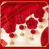 Non Woven Fu Character Hanging Ornament New Year Lucky Decoration  Home Living Room Decor