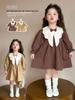 Autumn Korean-Style Academy Dress for Baby Girls – Infant Princess Fashion