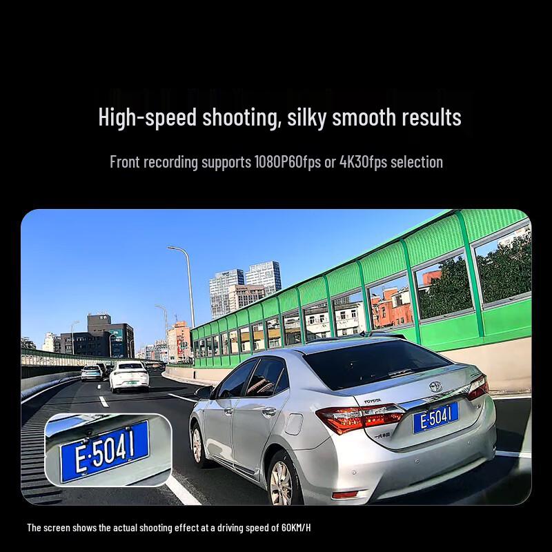 70mai A810pro 4K Ultra HD Dual Channel Dash Cam with Night Vision (2025 Model)