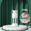Clear Refillable Vacuum Airless Cream Pump Bottle, Empty Travel Airless Cosmetic Container, Portable Makeup Lotion Dispenser Bottle