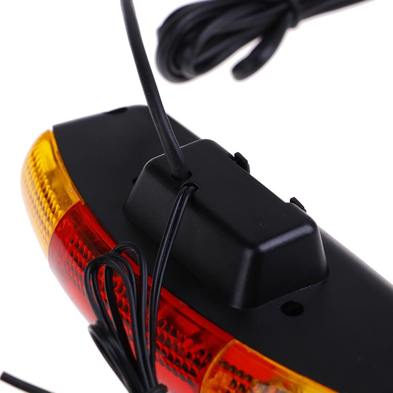 Pisca-pisca versátil para mountain bike + lanterna traseira para bicicleta + buzina