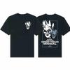 Trendy Brand  Electronic Music Festival Short-sleeved T-shirt Summer Men's and Women's High Street Clown Printed Casual Top Y2k