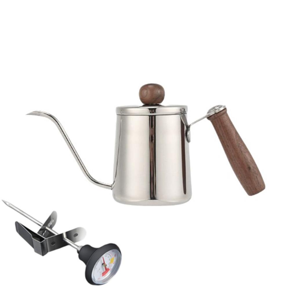 350ML Häll över kaffekanna Rostfritt stål Droppfilter Kaffebryggare Handbryggningskanna Kök