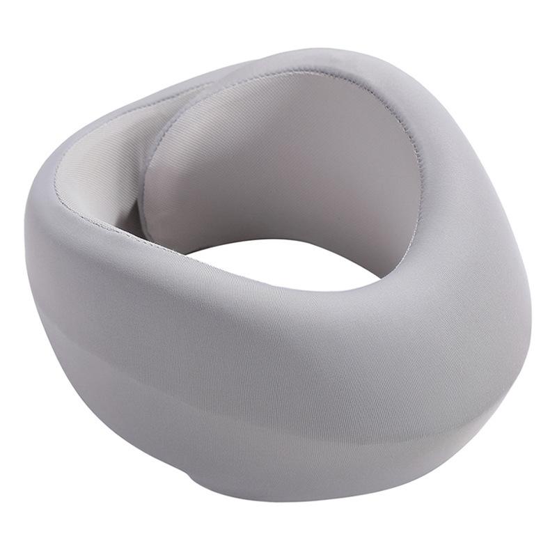 U-shaped Pillow Anti-bow Three-dimensional Neck Cover Neck Tilt Correction Latex Pillow Business Trip Flight High-speed Rail Nap Artifact