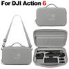 EVA Camera Storage Box Anti-pressure Handbag Portable Shoulder Bag for DJI Osmo Action 6 Camera