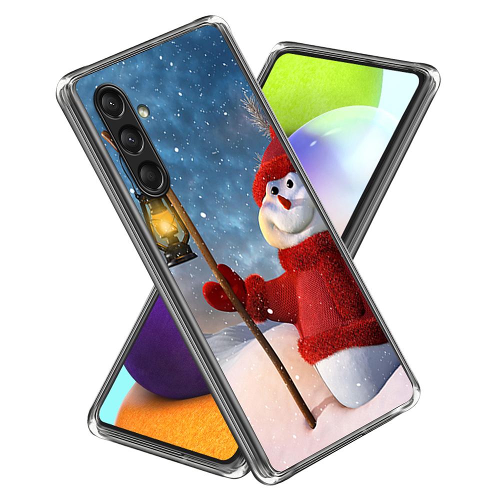 

For Samsung Galaxy A16 5G/A16 4G Case Christmas Pattern Printing Soft TPU Phone Cover Style G