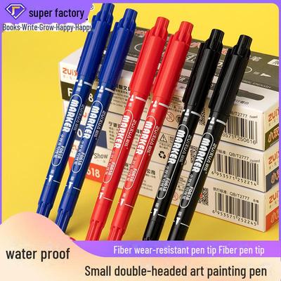 Members-Only Children's Double-Headed Permanent Marker Pen for Drawing and Painting