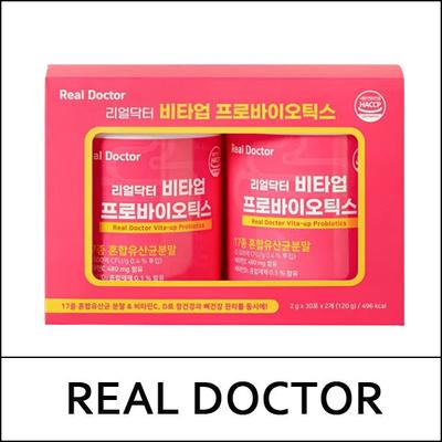 [REAL DOCTOR] (bo) Vita-up Probiotics (2g*30ea)*2 1 Pack