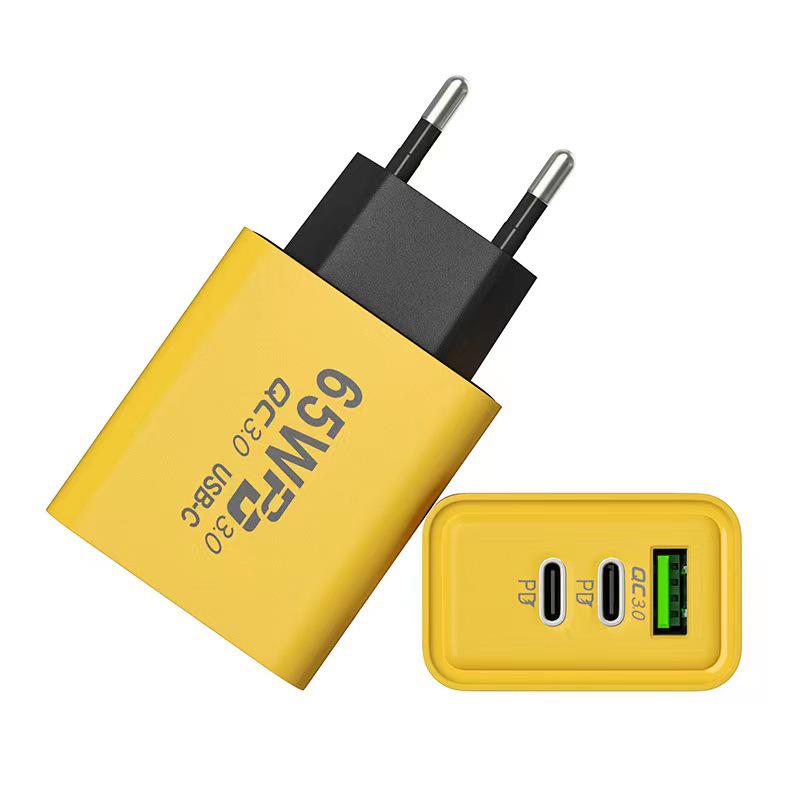 120W Dual PD & USB Fast Charger for Huawei, Android, and Apple Phones