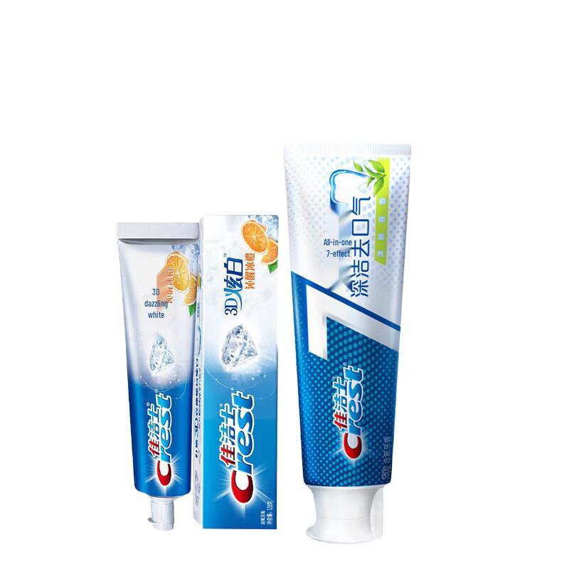 Crest 3D White Arctic Fresh & 7-Effect Deep Clean Toothpaste Bundle