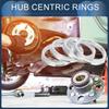 INFINAUTO Hub Centric Ring 57.1mm Inner to 67.1mm OD Car Wheel Hub Ring Aluminum Alloy 4pcs