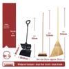 Heavy-Duty Outdoor Broom & Dustpan Set