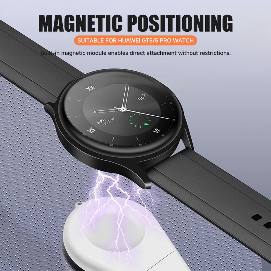 Smartwatch Dock Charger Stand Adapter for Huawei Watch GT6/5/4 Watch GT5 Pro Watch Charger for Watch 4/4PRO Portable USB Charger