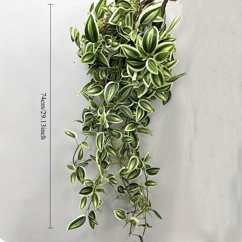 1 Pz Composizione Matrimoniale Simulazione 12 Teste Mini Sopracciglio Pianta Verde da Appendere a Parete per Matrimonio Esterno Patio Giardino Decorazione Casa da Appendere a Parete