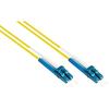 Fiber Optic Cable - Good Connections - Lw-905lc - 5 M - Os2 - Yellow - Lc Duplex
