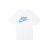 T Shirts Men's White Crew Neck Moderate Straight Fit DZ2998-100